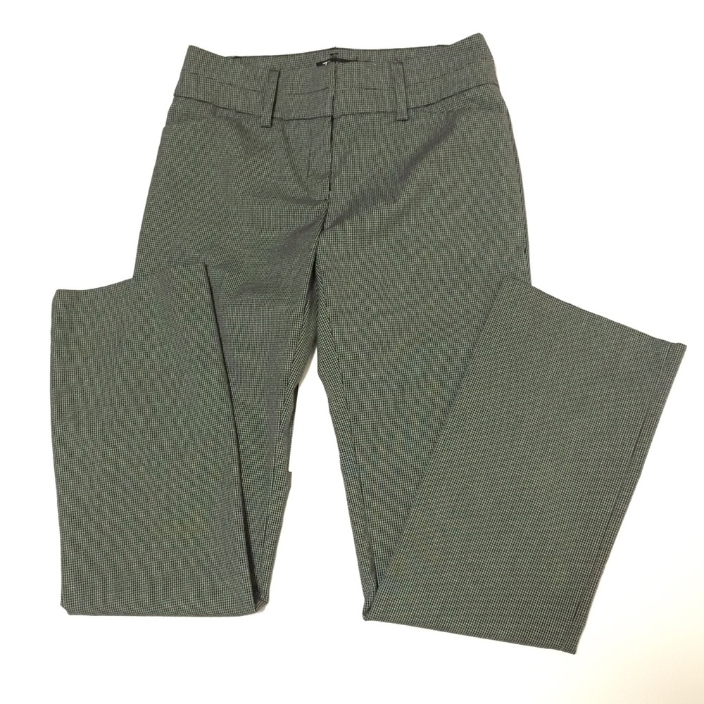 NY&CO mid rise trousers black grey size 2